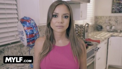 Hot Latina Milf Satisfies a Hard Cock with Titty Play and Intense Handjob