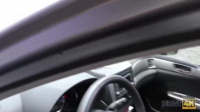 Horny Lass Gets Naughty for Cash in Public!