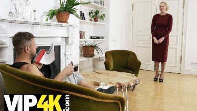 Steamy Encounter: Hot Barely Legal Stud Bangs Sultry MILF in Stockings