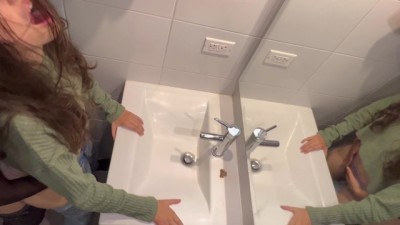 Wild Bathroom Romp at the Party