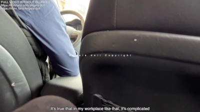 Wild Uber Encounter: Getting Fucked Hard and Swallowing Every Drop