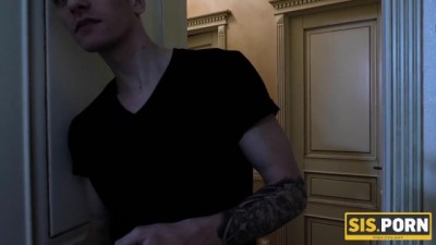 Stepbro Takes Over: Cock Replaces Hand for Ultimate Slit Pleasure