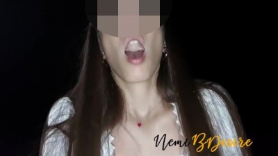 Naughty Schoolgirl Craves Public Pleasure and Swallows Her Classmate's Load