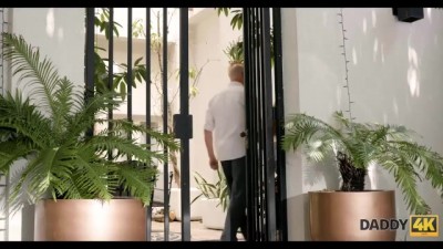 Seductive Quickie: Horny Girl Gives In to Older Man's Dirty Persuasion