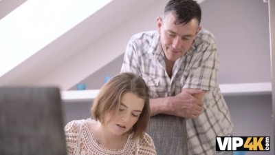 Older Man and Young Hottie Explore Wild Sex Positions Together (+18)